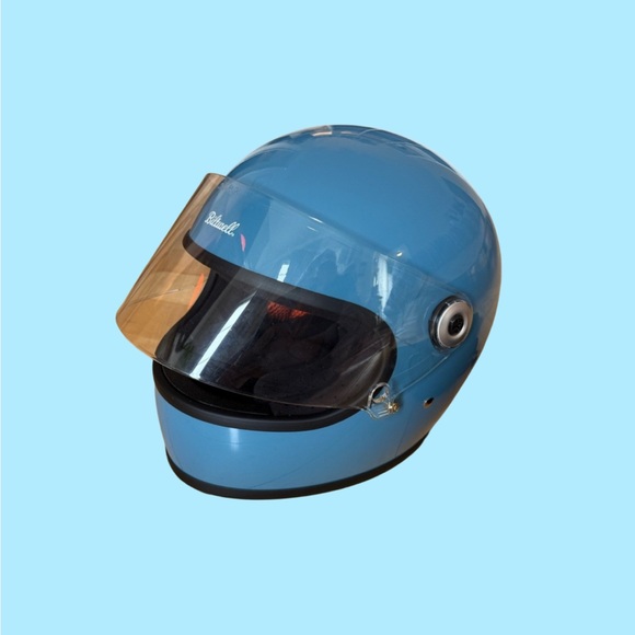 Biltwell Other - Biltwell // Gringo S motorcycle helmet dove blue size XS